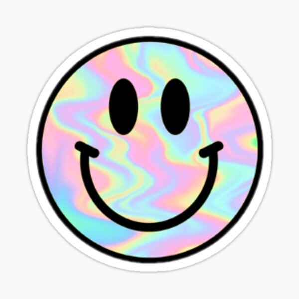 holo smile Sticker