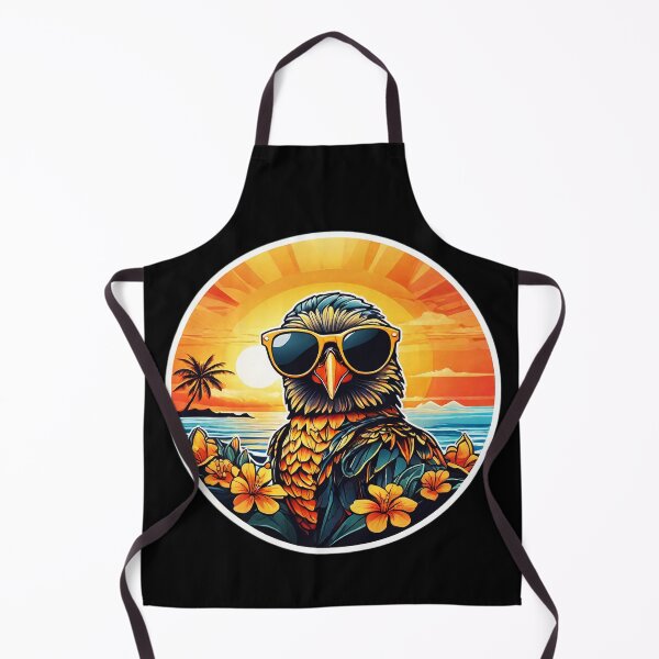 Item preview, Beach Bum Birdie at Sunset with Hawaii Orchids designed and sold by NautiChic.