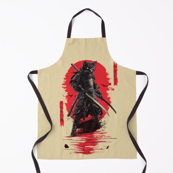 Item preview, Black Samurai Cat 3 designed and sold by TheSamuraiCat.