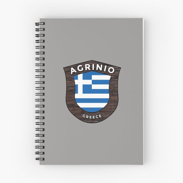 Item preview, Agrinio Greece Emblem Flag designed and sold by World Designs.