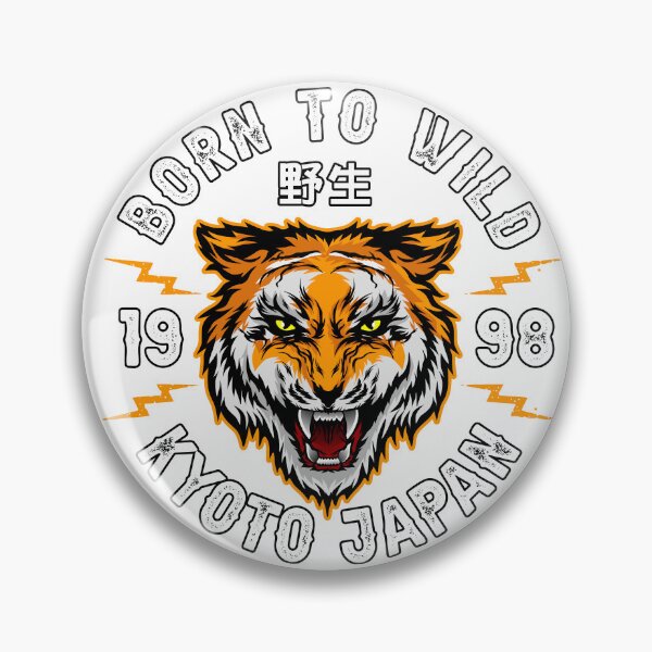 Item preview, Tiger born to wild japan kyoto designed and sold by GravicPopart21.