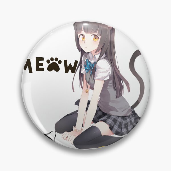 Item preview, Cute Anime Cat Girl designed and sold by Anime-Planet1.