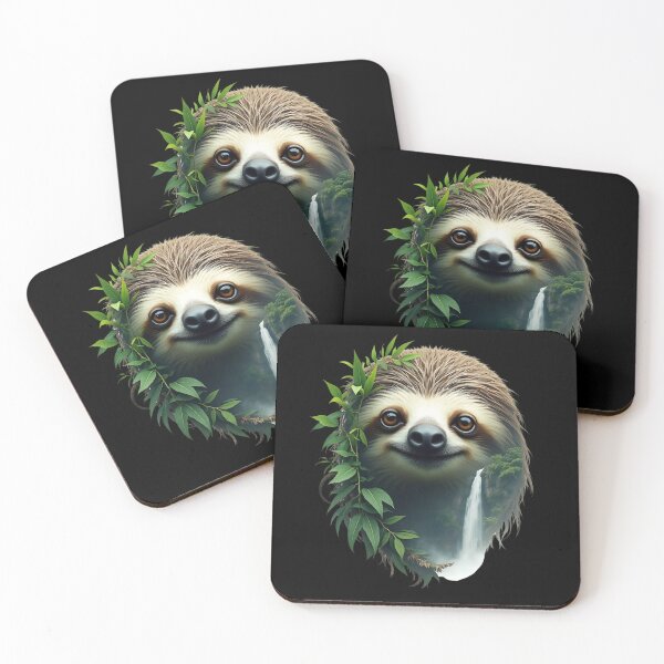 Item preview, SLOTH in the South American jungle art design animal and nature lovers save the planet protect the Sloths designed and sold by Jt41.