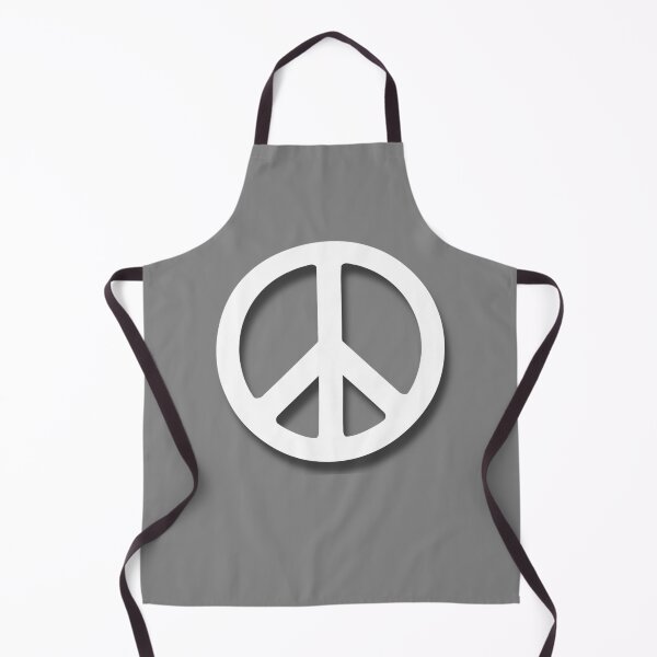 Item preview, Peace Symbol White Love Only One Planet Collection designed and sold by UnnecessaryLuck.