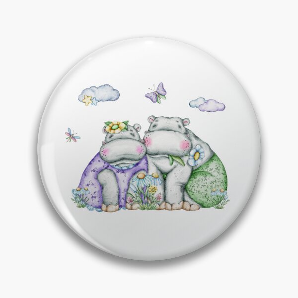 Item preview, Compositions of elements Dreamy Hippo Garden: a celestial elements Collection designed and sold by NelenaArt.