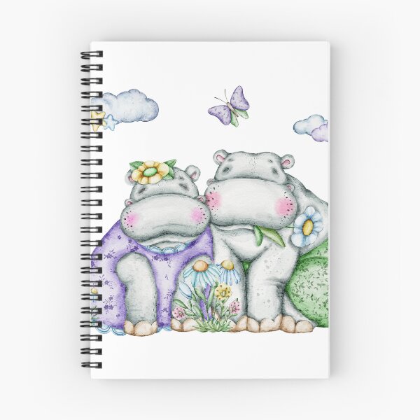 Item preview, Compositions of elements Dreamy Hippo Garden: a celestial elements Collection designed and sold by NelenaArt.