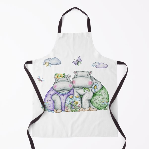 Item preview, Compositions of elements Dreamy Hippo Garden: a celestial elements Collection designed and sold by NelenaArt.