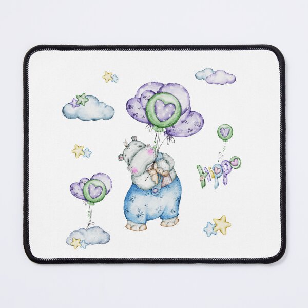 Item preview, Compositions of elements Dreamy Hippo Garden: a celestial elements Collection designed and sold by NelenaArt.