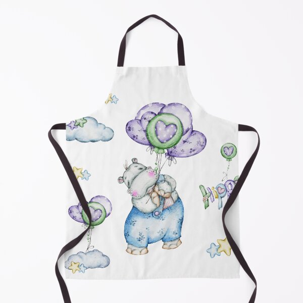 Item preview, Compositions of elements Dreamy Hippo Garden: a celestial elements Collection designed and sold by NelenaArt.