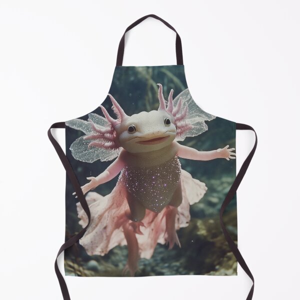 Item preview, Tiny Axolotl Fairy Underwater designed and sold by LonesomeKnight.