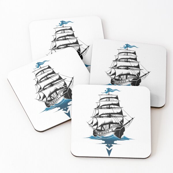 Item preview, ship, sea, captain, seaman designed and sold by DonnaBlankaArt.