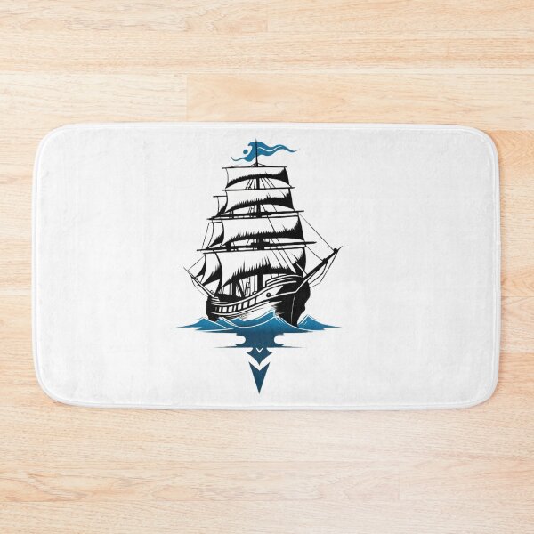 Item preview, ship, sea, captain, seaman designed and sold by DonnaBlankaArt.