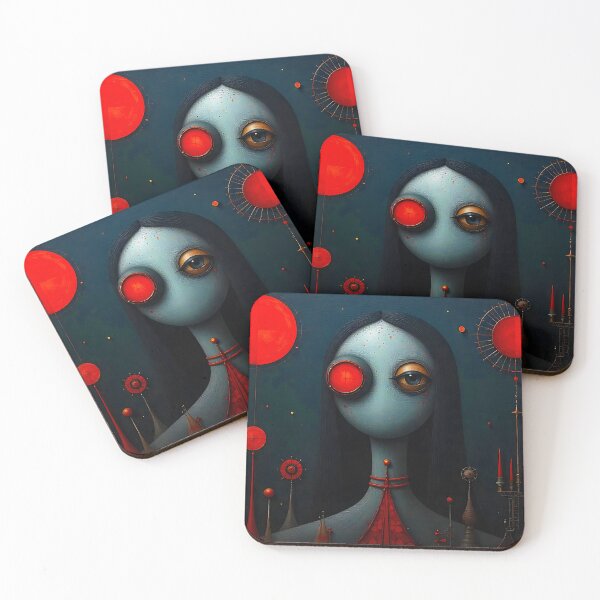 Item preview, Creepy Woman designed and sold by WhereHopeBlooms.