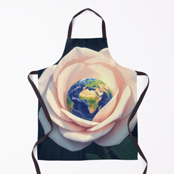Item preview, Planet Earh in a Rose designed and sold by Azrabi.