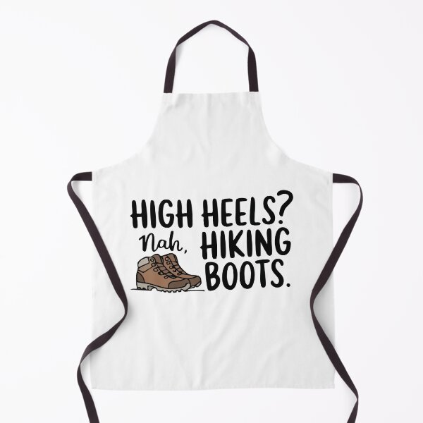Item preview, High heels? Nah, hiking boots. designed and sold by TeeAbstract.