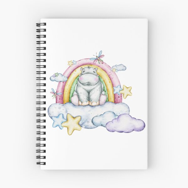 Item preview, Compositions of elements Dreamy Hippo Garden: a celestial elements Collection designed and sold by NelenaArt.