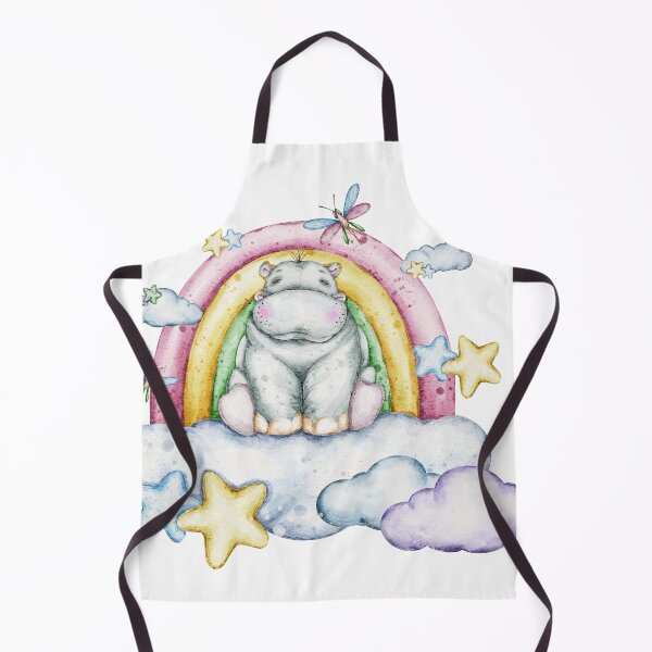 Item preview, Compositions of elements Dreamy Hippo Garden: a celestial elements Collection designed and sold by NelenaArt.