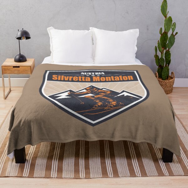 Item preview, Silvretta Montafon Austria Winter Skiing Design designed and sold by CynthiaGraphics.