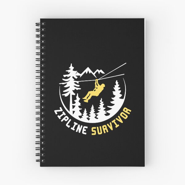 Item preview, Zipline Survivor - Brave Above The Trees designed and sold by GRABAPSHOP.