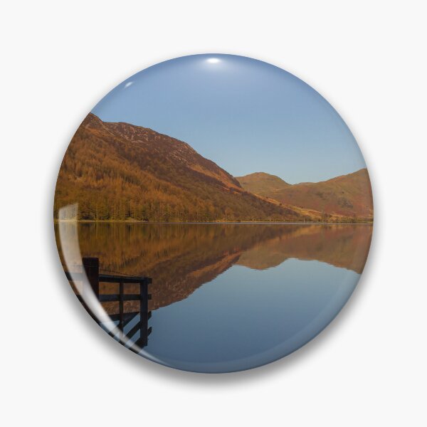 Item preview, "Reflections of Calm: A Peaceful Morning at Buttermere" designed and sold by philpace.