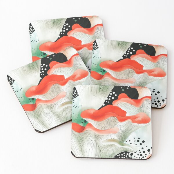 Item preview, Nice Watercolour mushrooms and illustrations of wild plants designed and sold by paratynka.