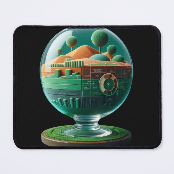 Item preview, 3D graphics of Kinetic sand in a glass globe model designed and sold by MigWhimsy.