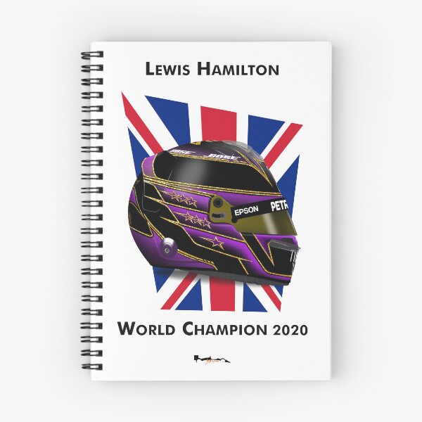 Item preview, Lewis Hamilton 2020 - Helmet flag champion designed and sold by JageOwen.