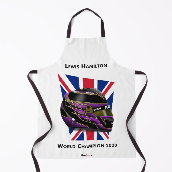 Item preview, Lewis Hamilton 2020 - Helmet flag champion designed and sold by JageOwen.
