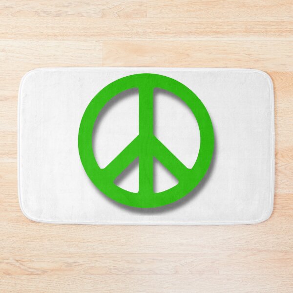 Item preview, Peace Symbol Green Love Only One Planet Collection designed and sold by UnnecessaryLuck.