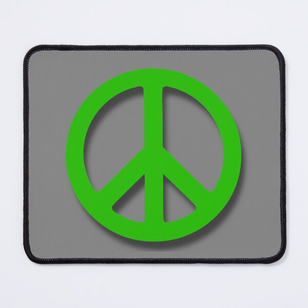 Item preview, Peace Symbol Green Love Only One Planet Collection designed and sold by UnnecessaryLuck.