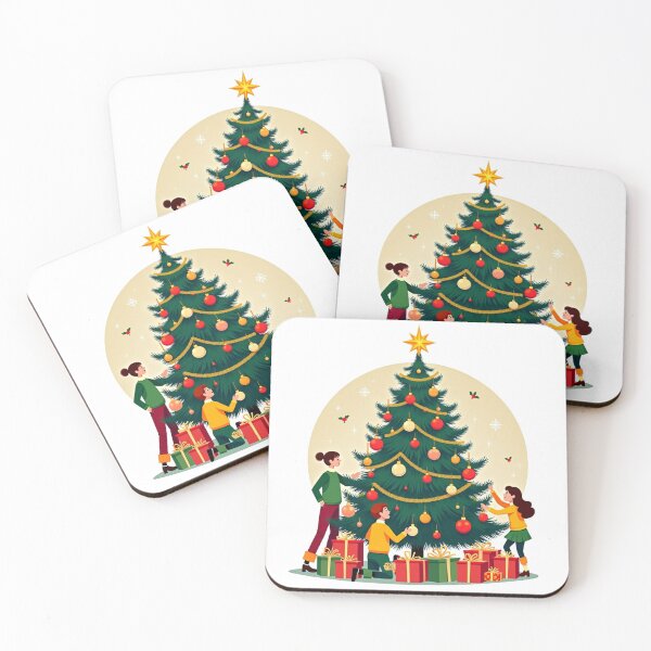 Item preview, Joyful Christmas Tree Decorating designed and sold by MazenCorner.