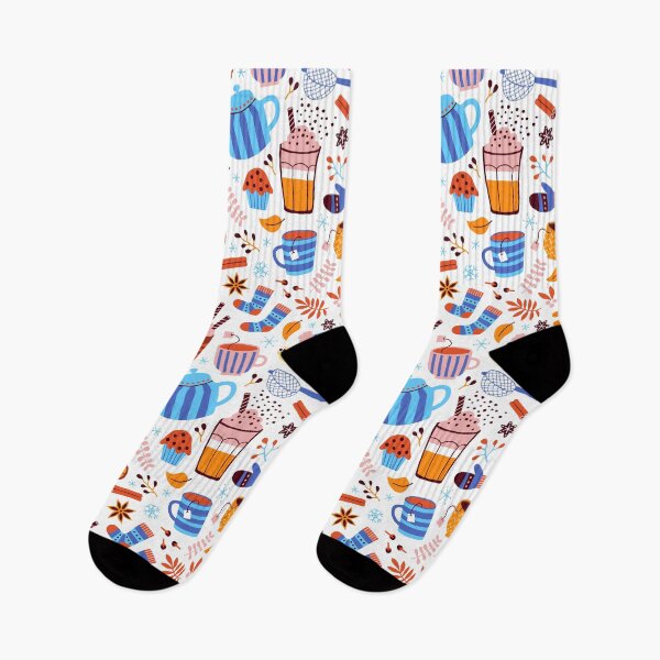 Item preview, Warm Winter Drinks white designed and sold by HeleenvThillart.