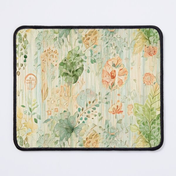 Item preview, Sueño botánico suave, flores botánicas románticas en tonos pastel, diseños shabby chic, patrón floral inspirado en la naturaleza designed and sold by Kintsugi99.