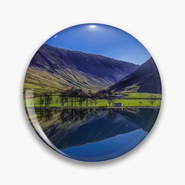 Item preview, "Mirror of Serenity: The Vibrant Beauty of Buttermere" designed and sold by philpace.