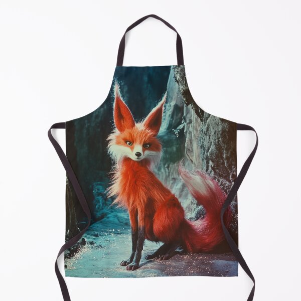 Item preview, Red Fox in Shimmering Cave designed and sold by LonesomeKnight.