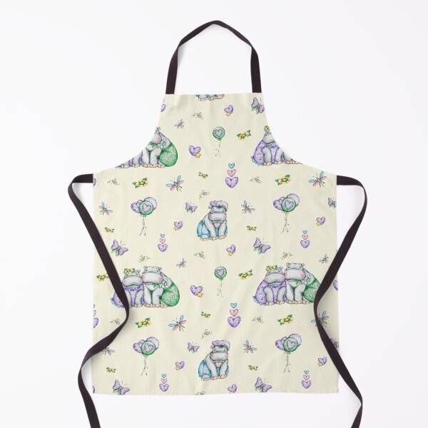 Item preview, seamless watercolour patterns set «Dreamy Hippo Garden: a celestial pattern Collection designed and sold by NelenaArt.