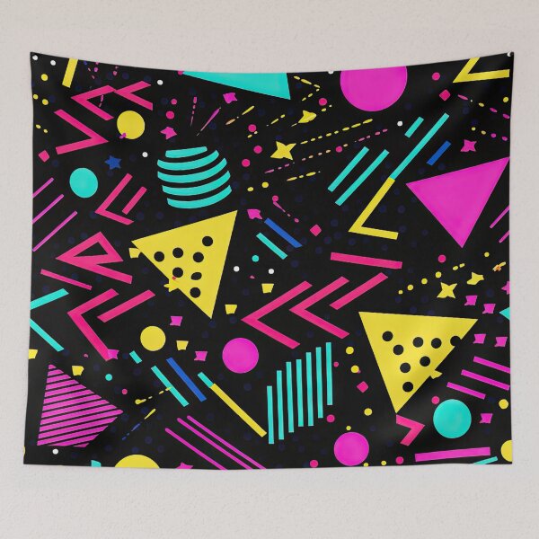 Item preview, 80s and 90s Retro Pop Pattern designed and sold by AeonAcademy.