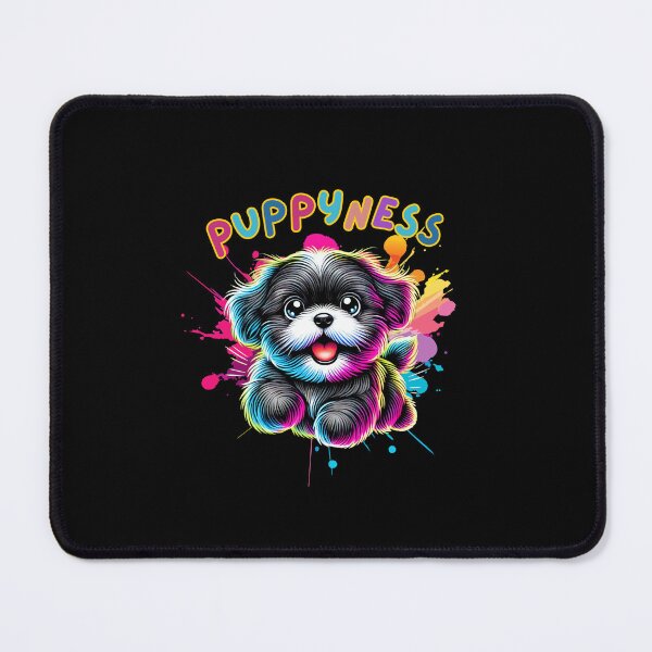 Item preview, Puppyness Shih Tsu Happy Dog designed and sold by The Art of Kkatarynka.