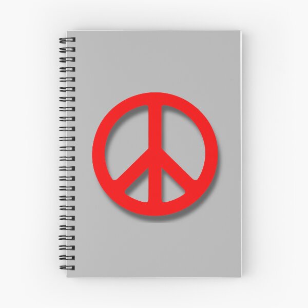 Item preview, Peace Symbol Red Love Only One Planet Collection designed and sold by UnnecessaryLuck.
