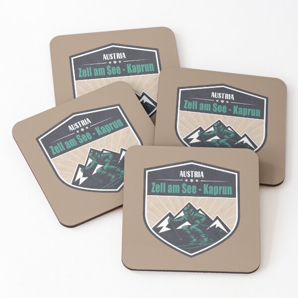 Item preview, Zell am See - Kaprun Austria Winter Skiing Design designed and sold by CynthiaGraphics.