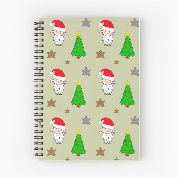 Item preview, Cute Christmas sheep and tree green designed and sold by Krissys-Art.