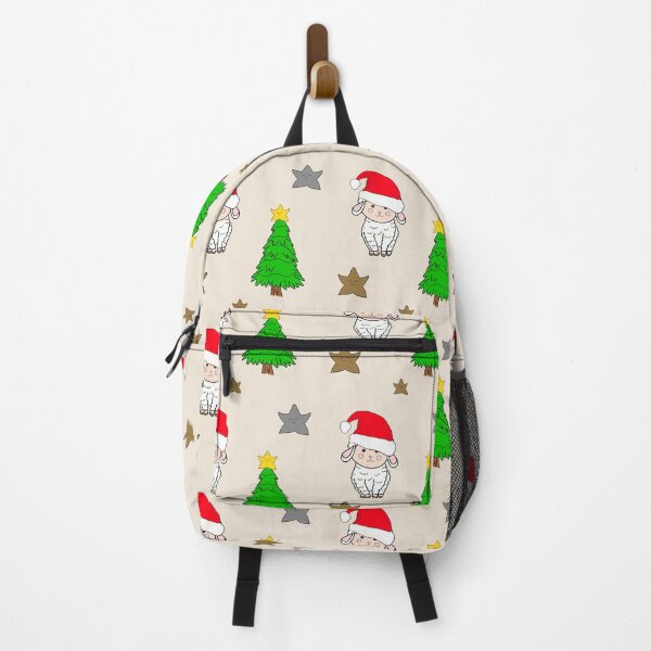 Item preview, Cute Christmas sheep and tree grayish designed and sold by Krissys-Art.