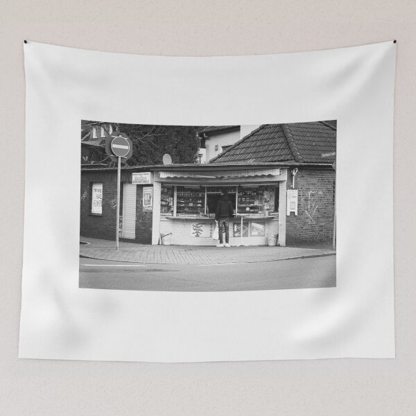 Item preview, Kiosk everyday life in the Ruhr area - Black and white photography designed and sold by Ruhrpott2024.