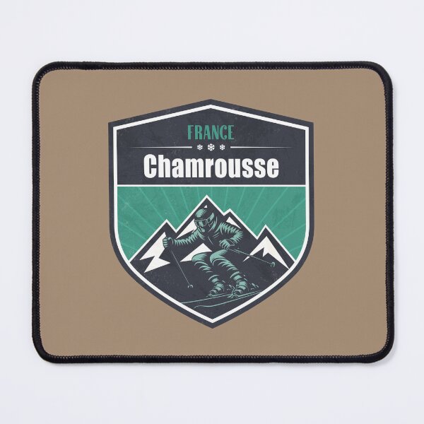 Item preview, Chamrousse France Winter Skiing Design designed and sold by CynthiaGraphics.