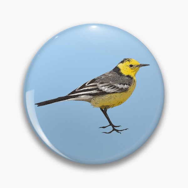 Item preview, Citrine Wagtail Color Design  designed and sold by designsasstultd.