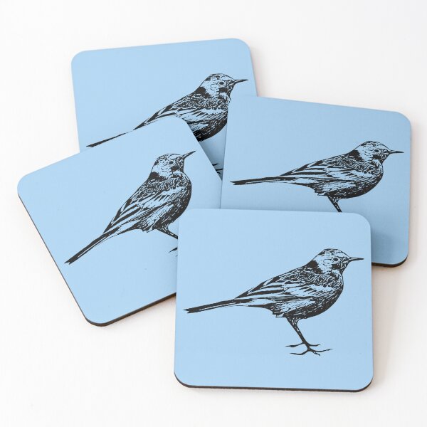 Item preview, Citrine Wagtail Black Design  designed and sold by designsasstultd.