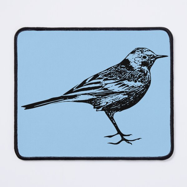 Item preview, Citrine Wagtail Black Design designed and sold by designsasstultd.