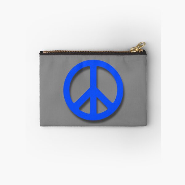 Item preview, Peace Symbol Blue Love Only One Planet Collection designed and sold by UnnecessaryLuck.