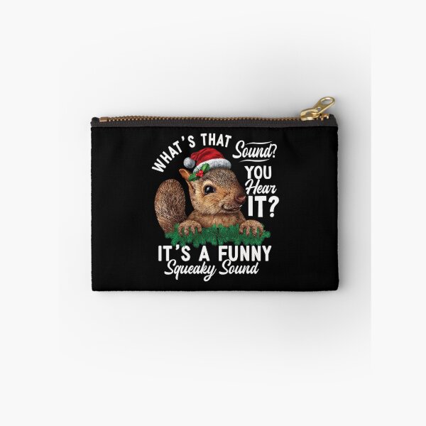 Item preview, It's A Funny Squeaky Sound Christmas Squirrel Cute designed and sold by Wisppiaa.
