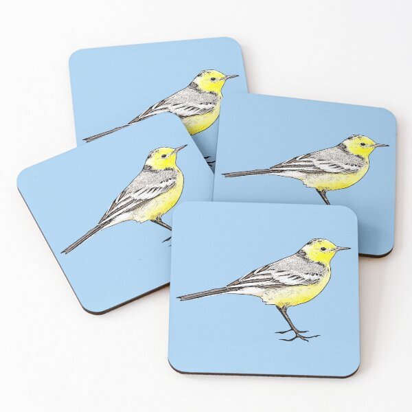 Item preview, Citrine Wagtail Black Alternate Design  designed and sold by designsasstultd.